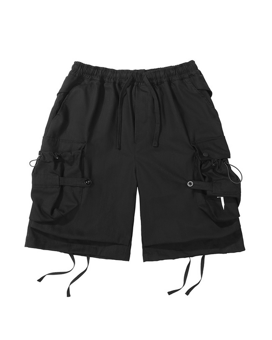 Funkcjonalne szorty cargo z dużymi kieszeniami