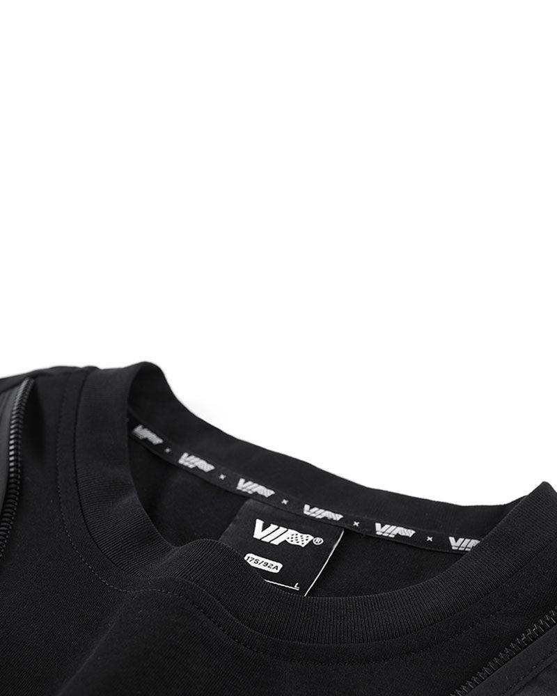 Funkcjonalna Fałszywa Kamizelka Cargo T-Shirt - Techwear Official